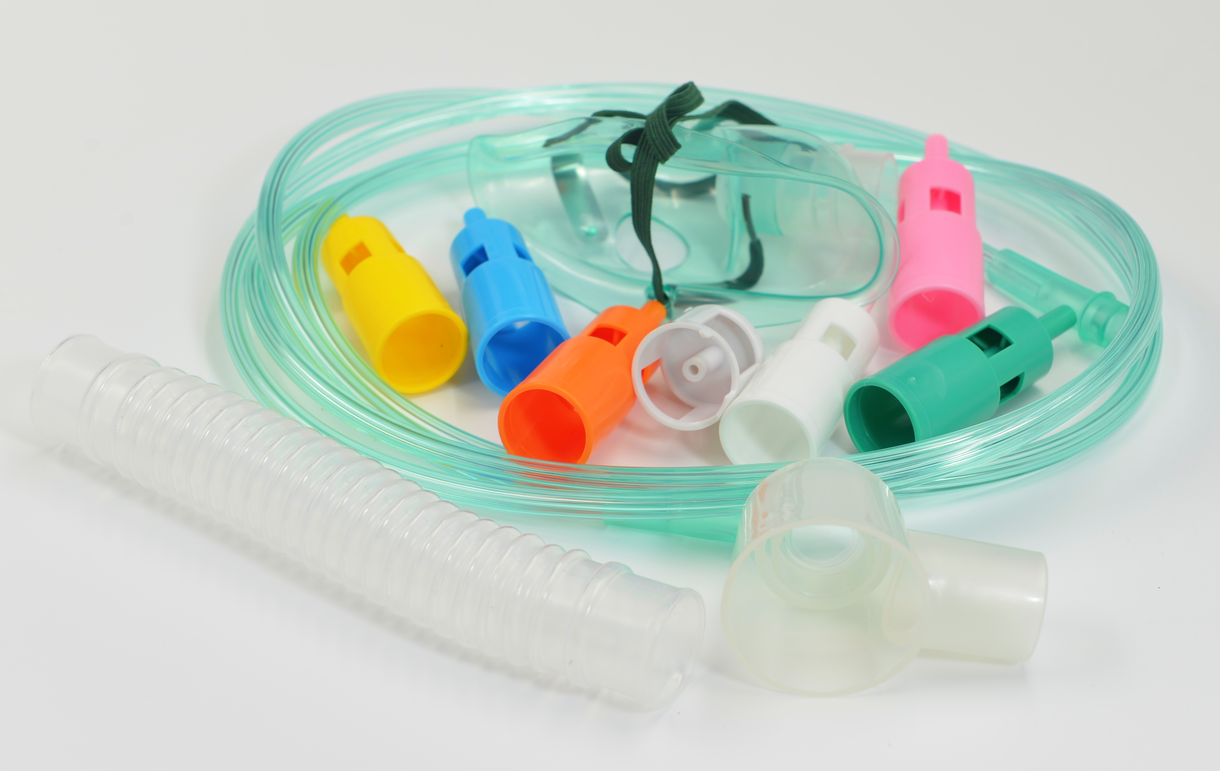 High-quality Transparent Disposable Adjustable Ventruri Oxygen Mask for Adult/Pediatric Use Individually Packed