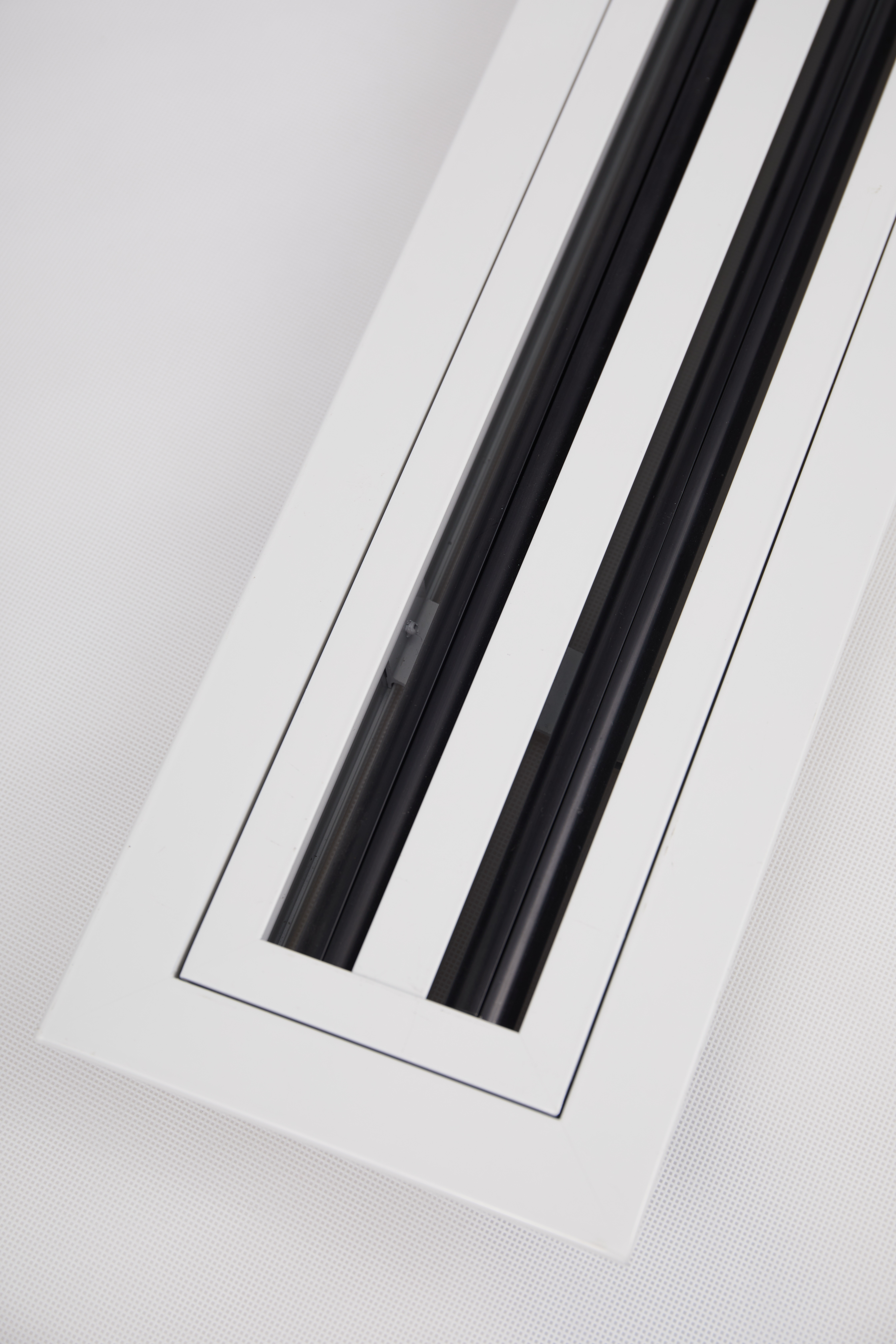 HVAC System Aluminum Linear Slot Diffusers Air Registers With Removable Core