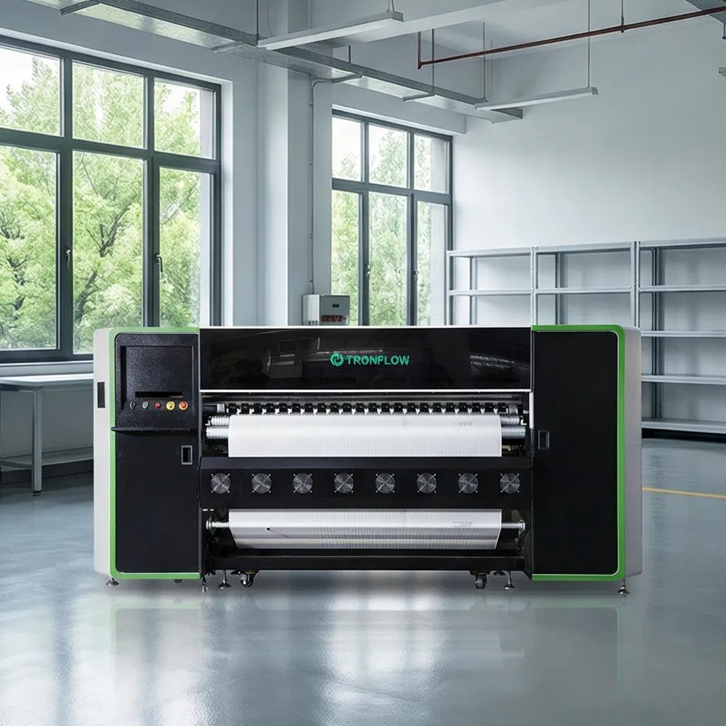 High-Speed Printing Device with 12 I3200 Print Heads for Sublimation