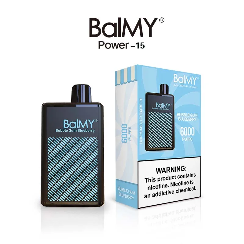 Premium Balmy Power 15 Disposable Pod Device - Detailed View 2