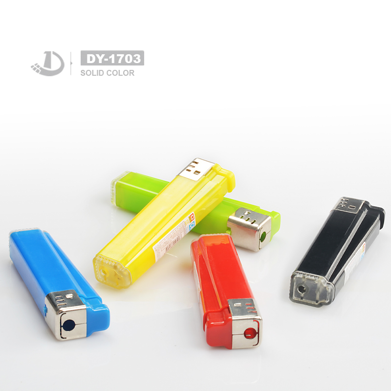 Dongyi ISO9994 Plastic Electronic Cigarette Portable Classic logo Customized Cheap Lighter DY-1703