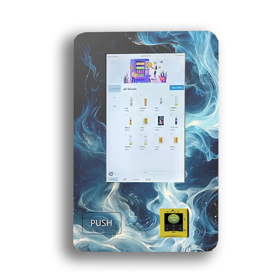 Good Value 21.5 Inch Touch Wall Mounted Vending Machine Smart Self-Service Tobacco Digital ID Card Reader Vending Machine