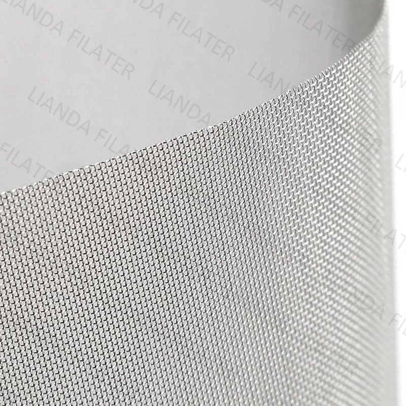 Stainless steel woven mesh filter disc 2