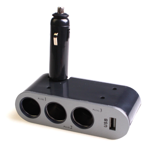 High Quality Female 12v Double Cigarette and Usb Electronic Cigarette Socket