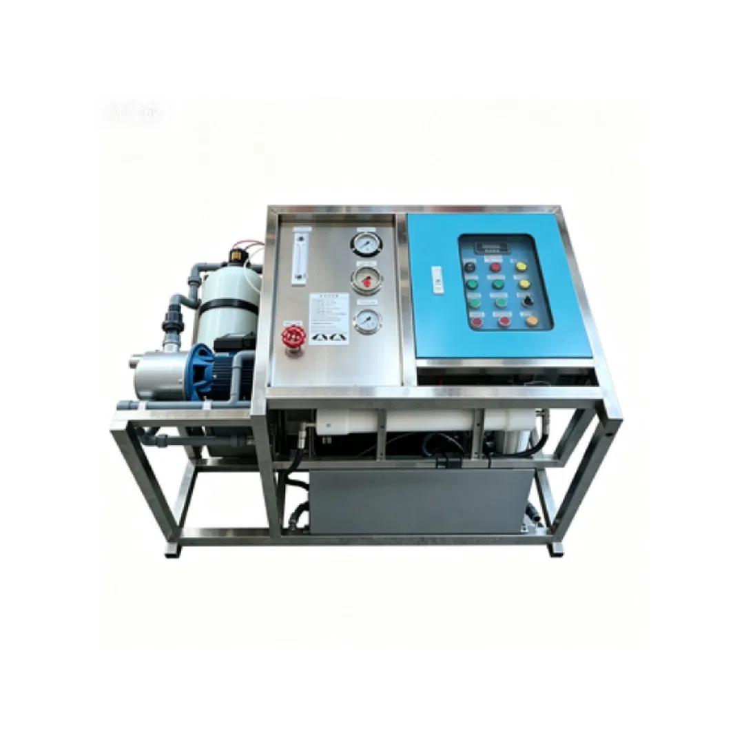 High Efficiency 1-2t Reverse Osmosis Device for Seawater Desalination