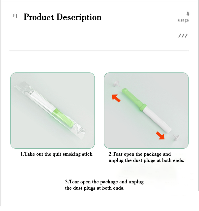 quit smoking stick details