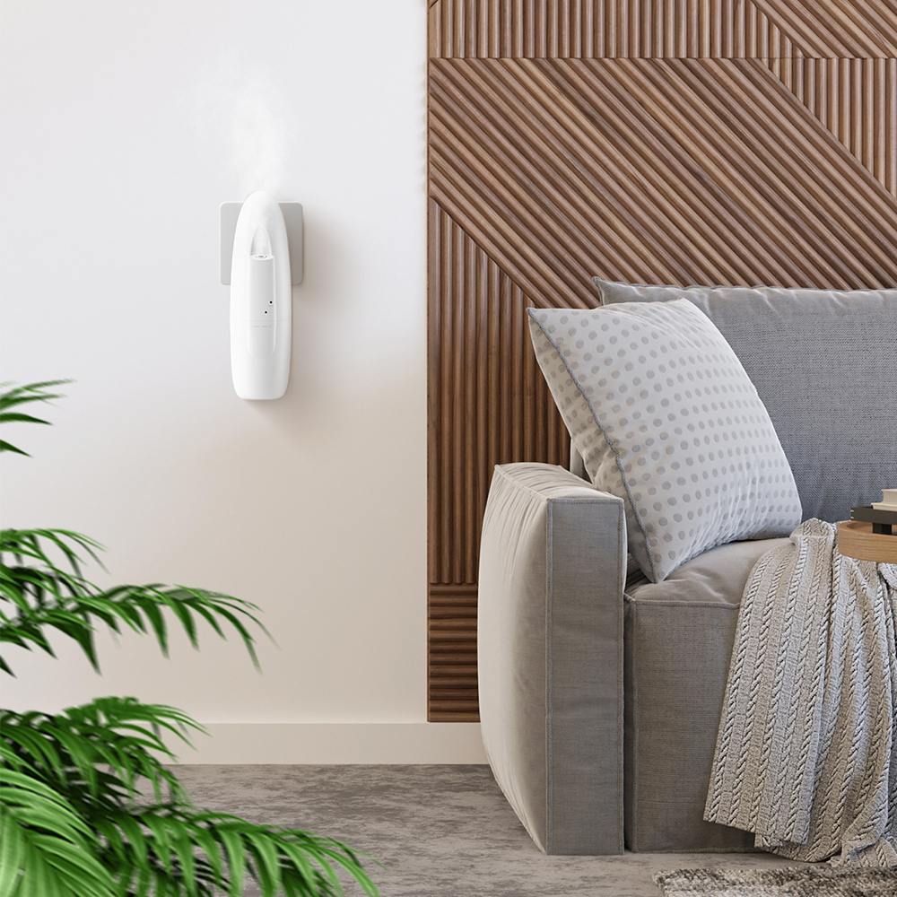 SCENTA APP Control Smart Aroma Diffuser Waterless Bluetooth Wall Plug In Aroma Diffuser Portable Essential Oils Scent Machine