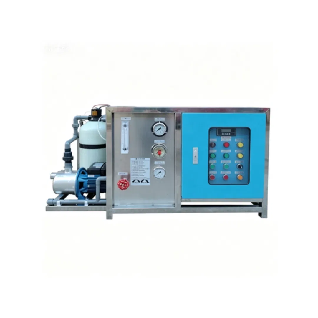 High Efficiency 1-2t Reverse Osmosis Device for Seawater Desalination