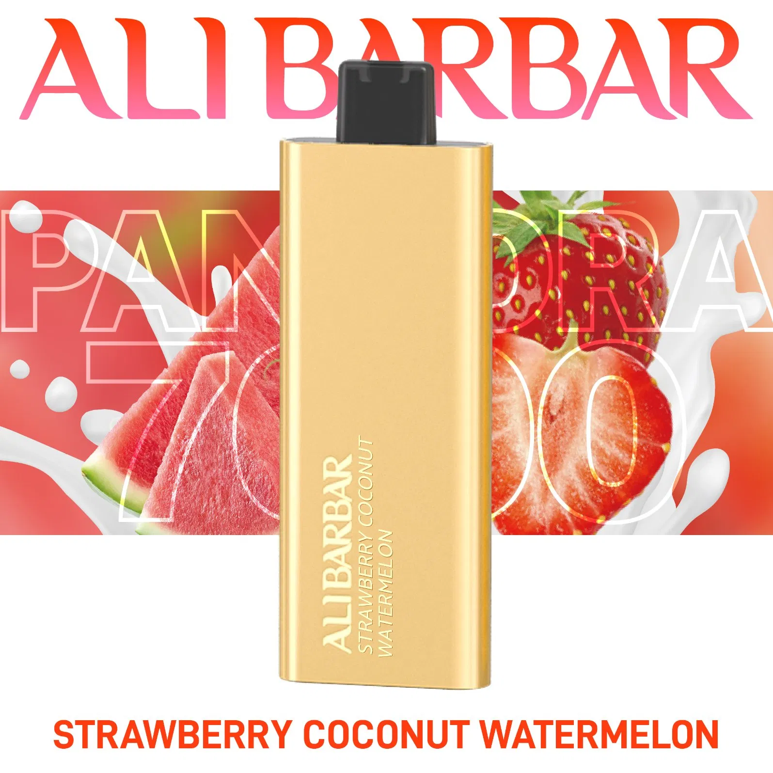 Type-C Fast Charging Alibarbar Pandora 7000 Rechargeable Device OEM Export Vaper
