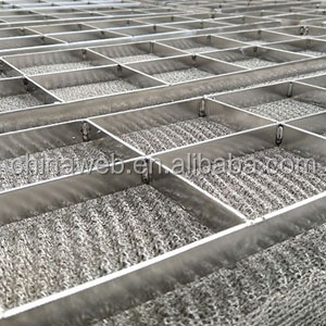 Quality Knitted Wire Mesh Demister Pad Mist Eliminators for Vaper Liquid Filter Process