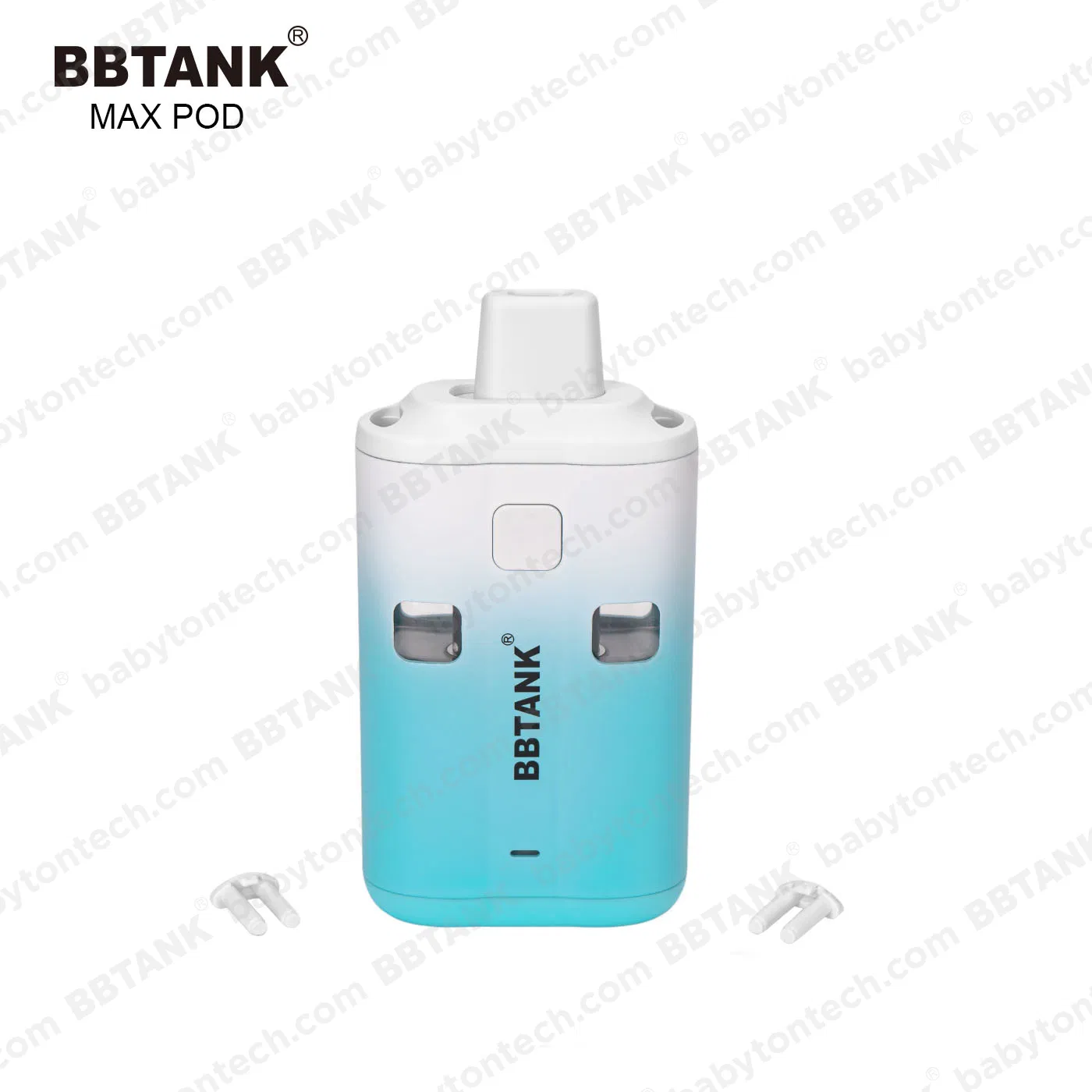 Dual Flavor Laege Capacity Empty Disposable Vape Devices Bbtank Max Pod