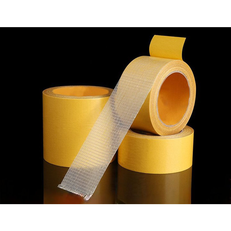 Double Sided Fabric Waterproof Easy-Tear Masking Adhesive Tape Heavy Duty