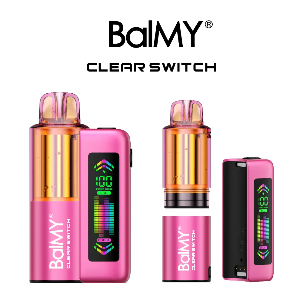 Premium Vape Device with Transparent Switch and 30K Puffs