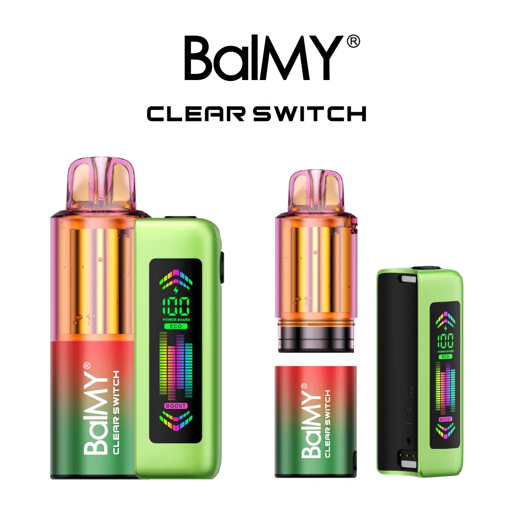 Premium Vape Device with Transparent Switch and 30K Puffs