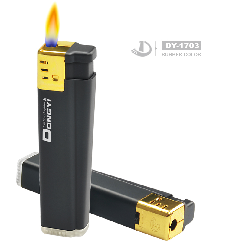 Dongyi ISO9994 Plastic Electronic Cigarette Portable Classic logo Customized Cheap Lighter DY-1703