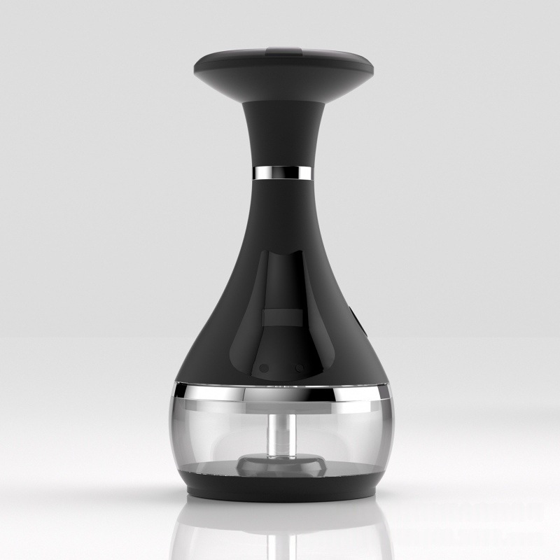 New Electronic Hookah Electronic Vaporizer Single Tube ABS Rechargeable Smart LED Electronic Hookah