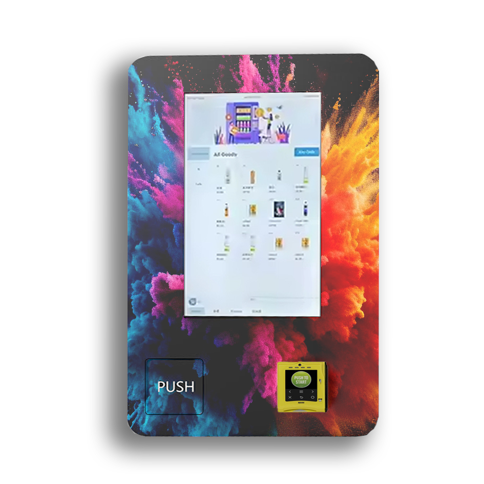 Good Value 21.5 Inch Touch Wall Mounted Vending Machine Smart Self-Service Tobacco Digital ID Card Reader Vending Machine