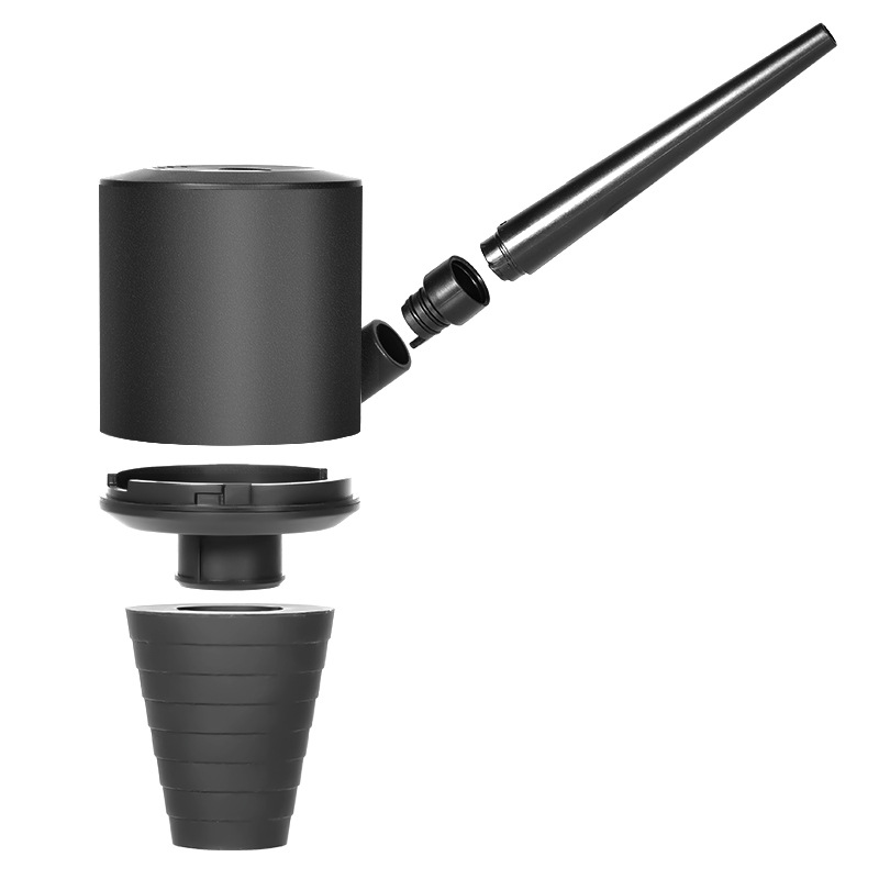 Electric Hookah Starter Vacuum Kit, Mini Portable Hookah Smoke Blower Pump with DetachableTips and USB C Rechargeable Battery