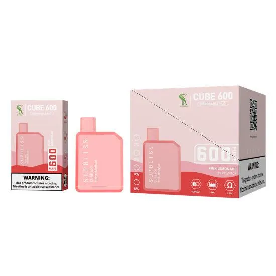 Randm Supbliss Cube Tpd 600 Puffs Disposable Vape Pod Device