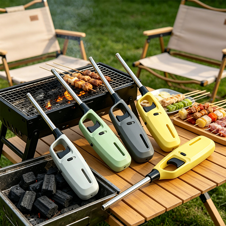 Modern Electronic Cigarette with Refreshable Lighter for Kitchen BBQ or Travel Cigar Lighter Design