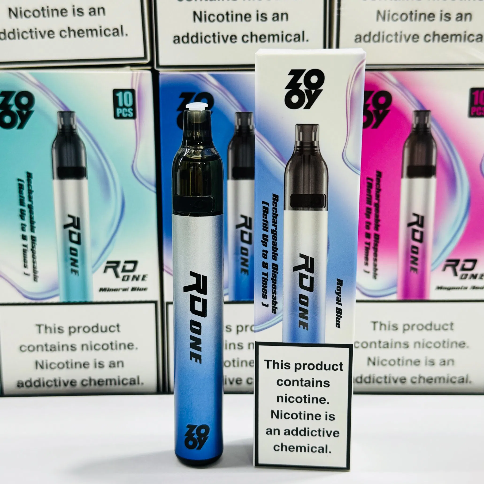 Zooy Best Seller E-Cigarette Device PC Vape Empty Vape 1ml 2ml Liquid E Cigarettes Pure Nicotine Salt Nic 30ml 50mg 60mg Disposable Cig Wholesale Market Germany