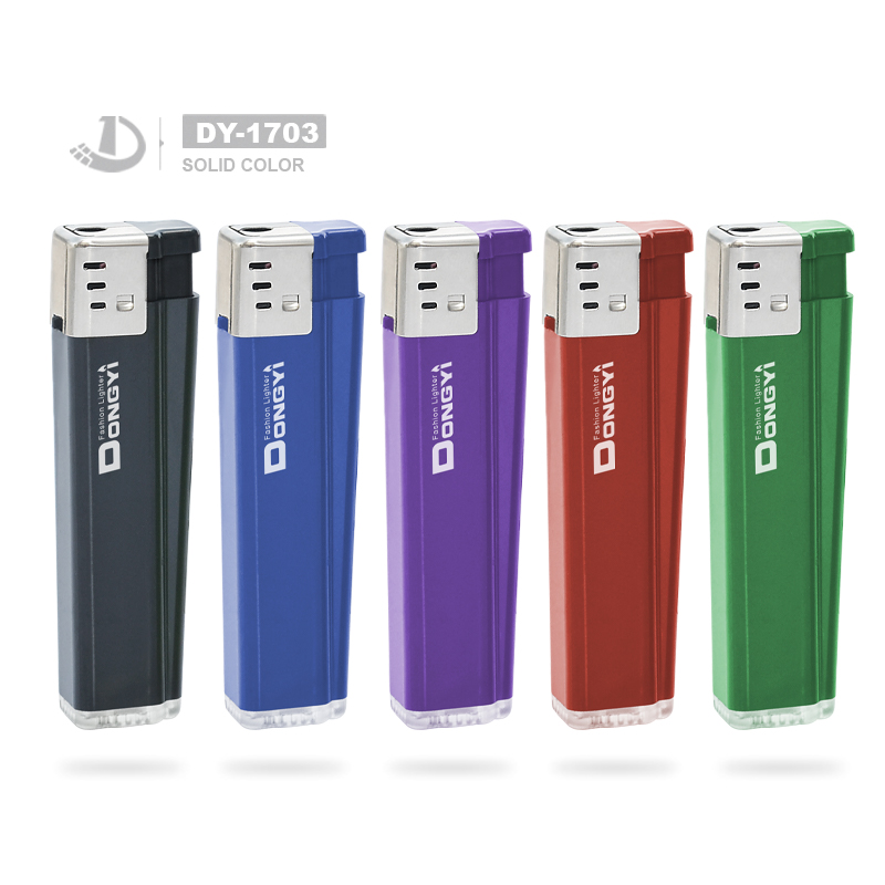 Dongyi ISO9994 Plastic Electronic Cigarette Portable Classic logo Customized Cheap Lighter DY-1703
