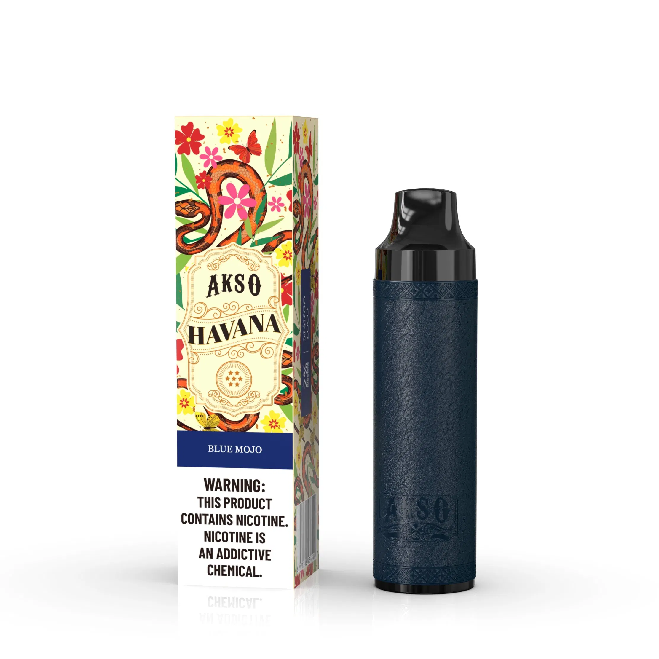 Wholesales 5000 Puffs Disposable Vape Pod Device with Child Lock Rechargeable Akso Havana Disposable Vape Pen E Cigarette