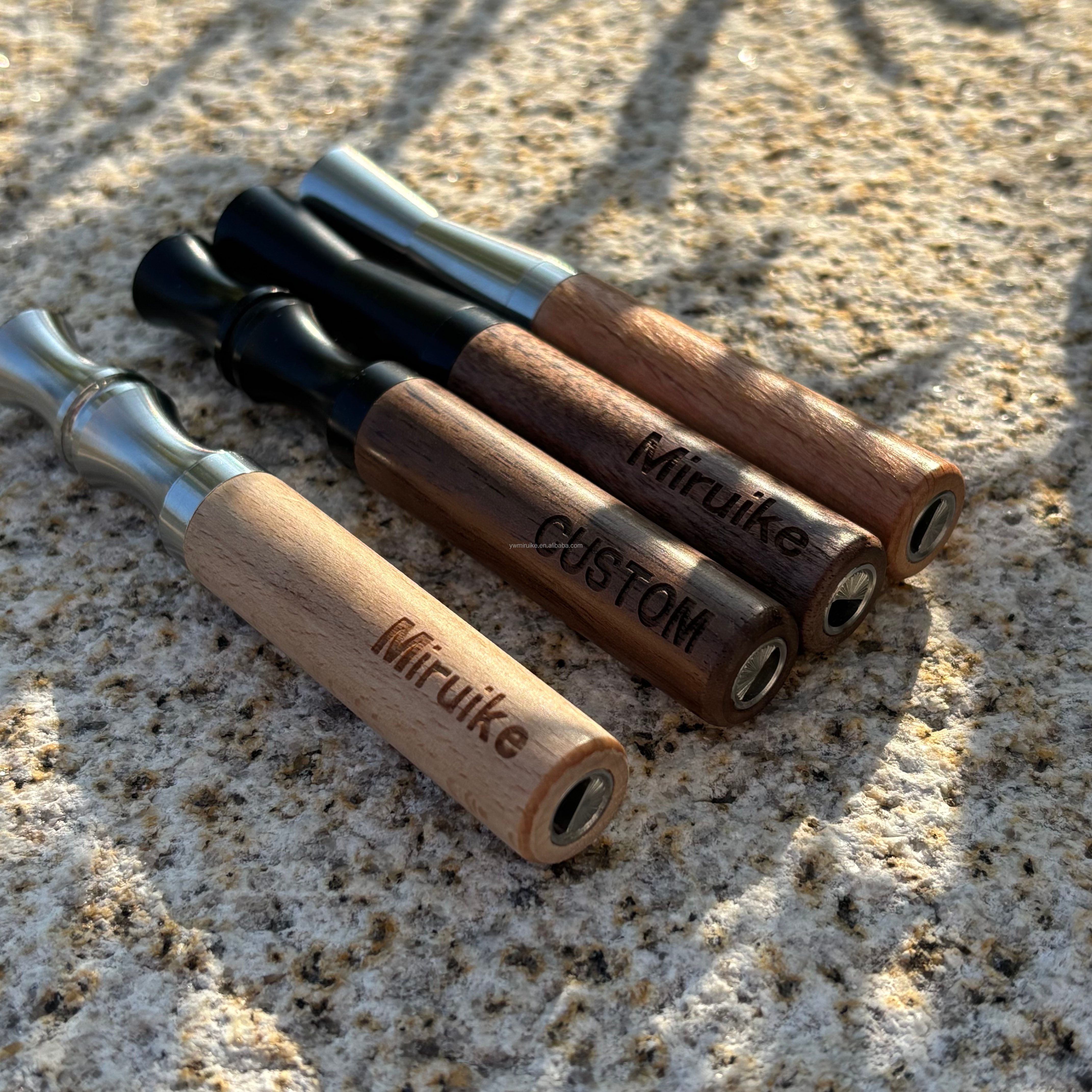 Smoke-free Disposable Wood Stick-type Vaporizer with No Steam No Nicotine Featuring a Cotton-core Design Help You Quit
