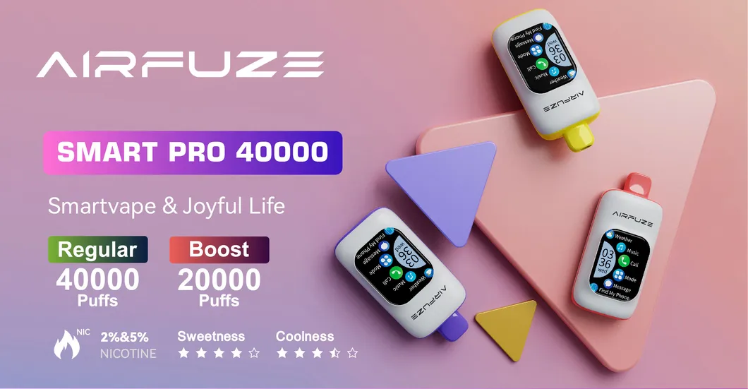 Airfuze Smart 40000 Puffs Disposable Vape Overview