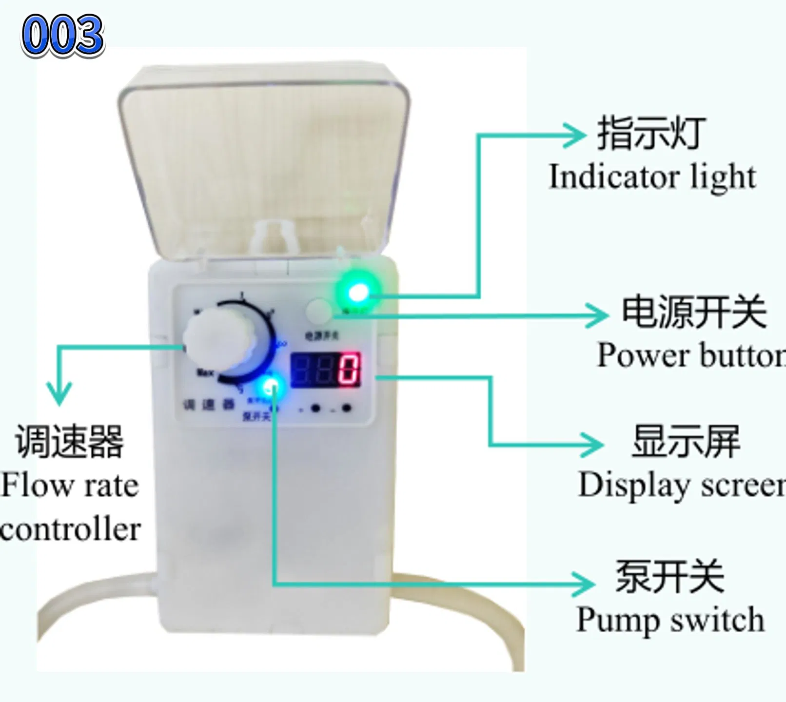 High-End Disposable Medical Pulsed Irrigation Device with CE (POM)