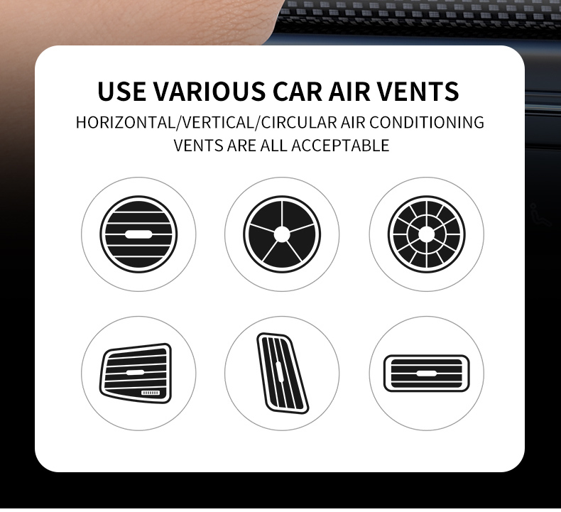 Car Air Freshener Vent Clip Detail 7