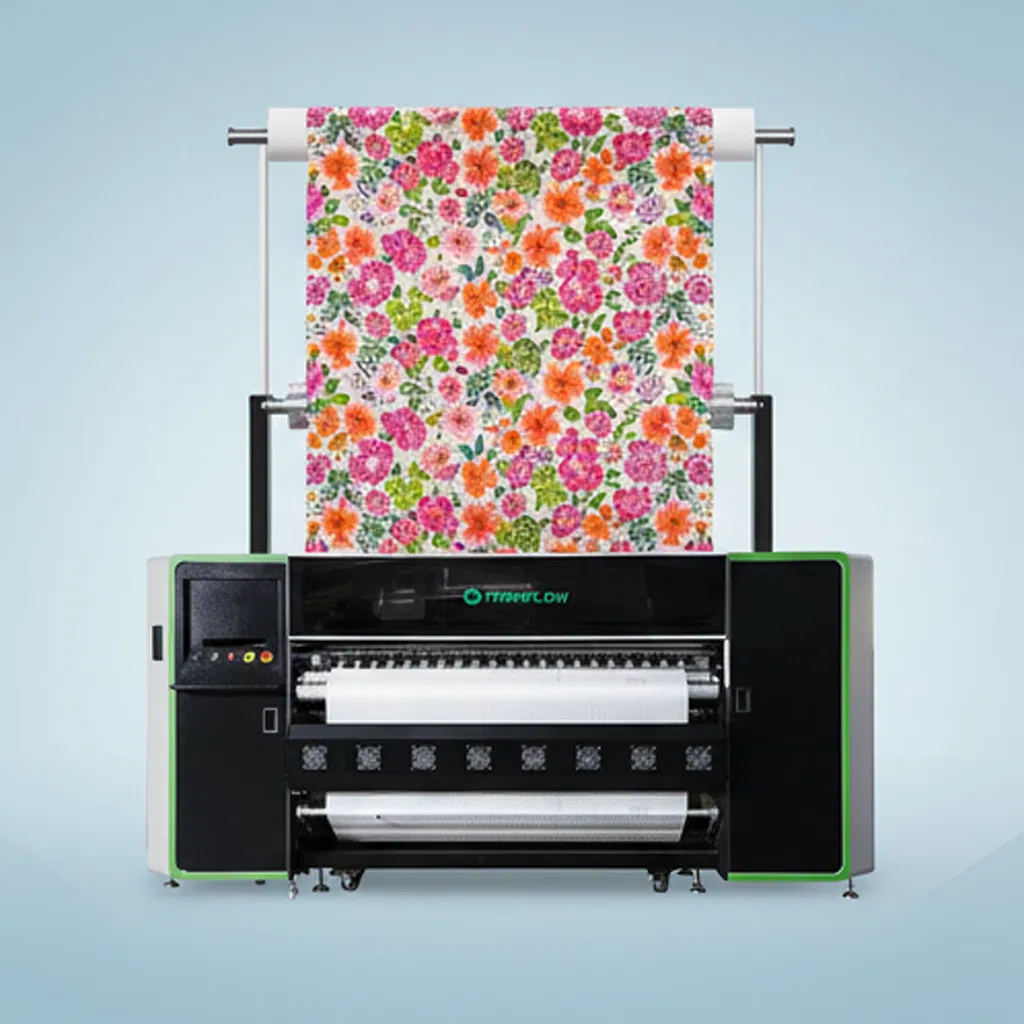 High-Speed Printing Device with 12 I3200 Print Heads for Sublimation