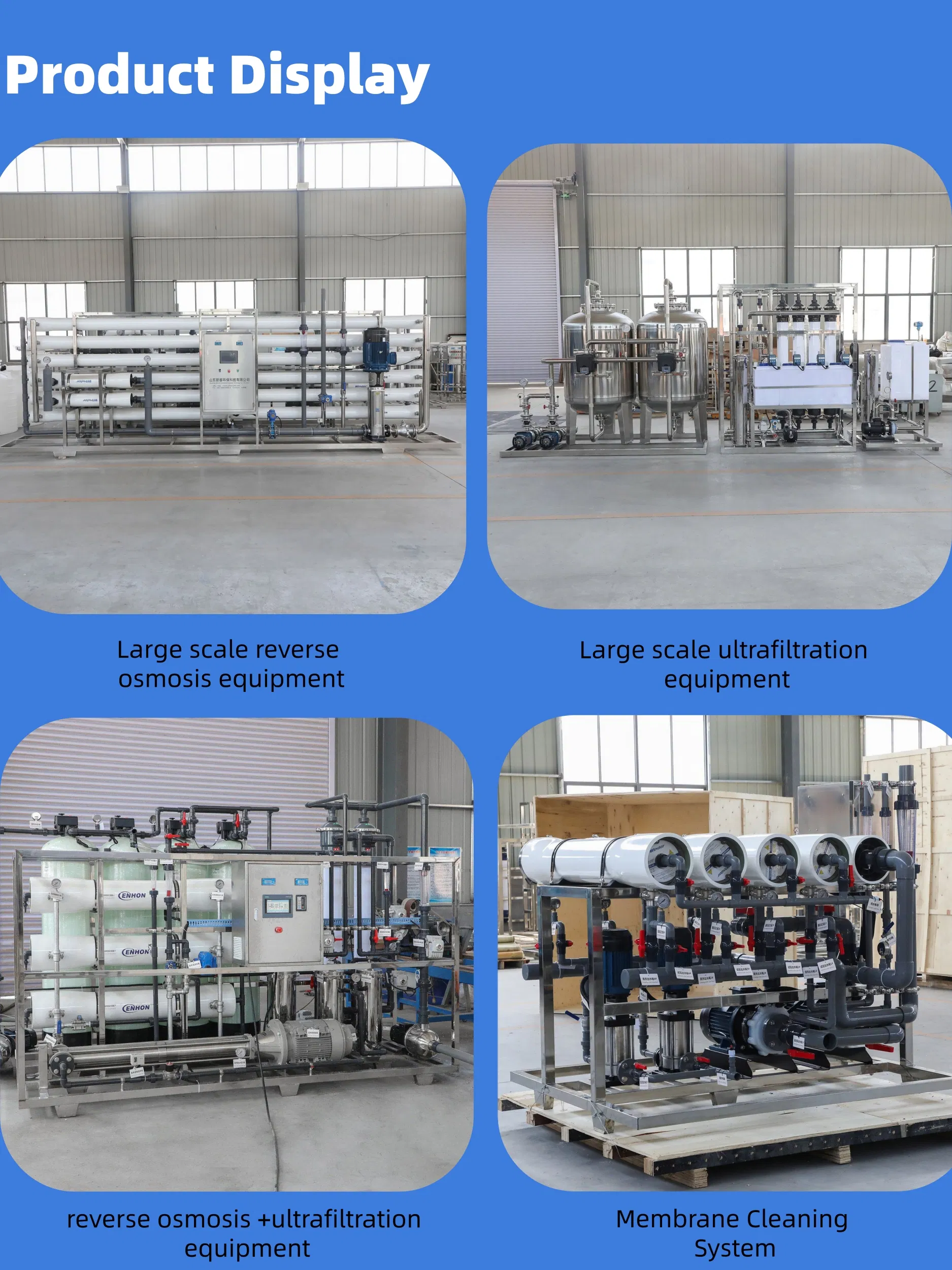 High Efficiency 1-2t Reverse Osmosis Device for Seawater Desalination
