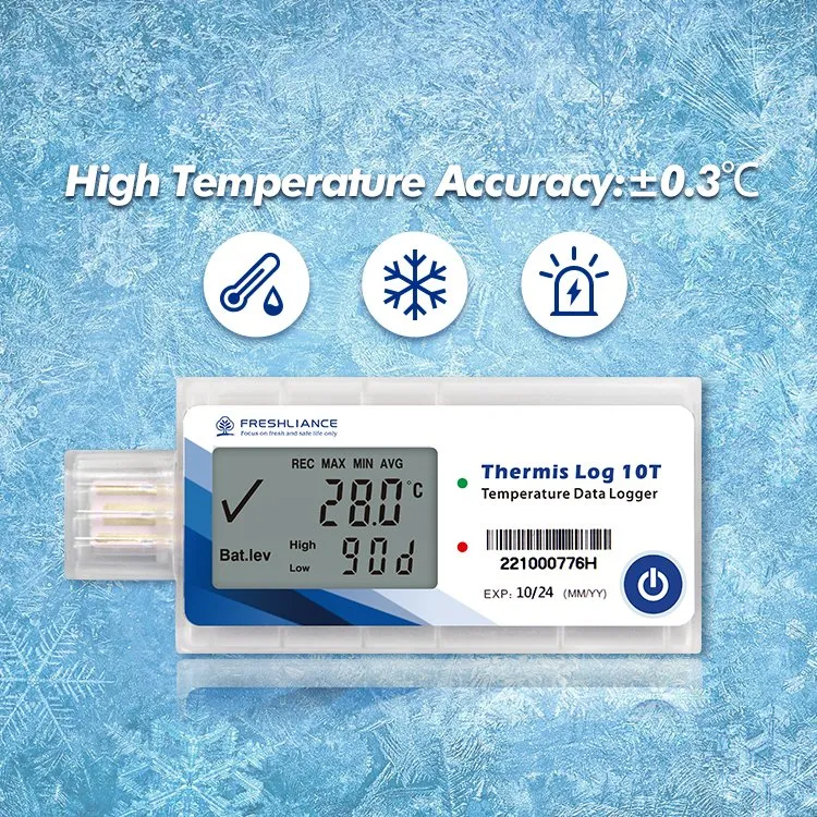 Thermis Log 10t LCD Screen Vaccine Temperature Monitoring Device