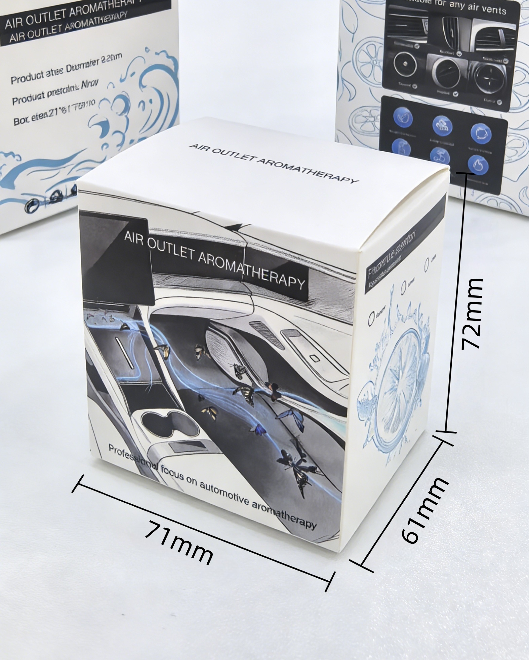 Car Air Freshener Vent Clip Detail 9