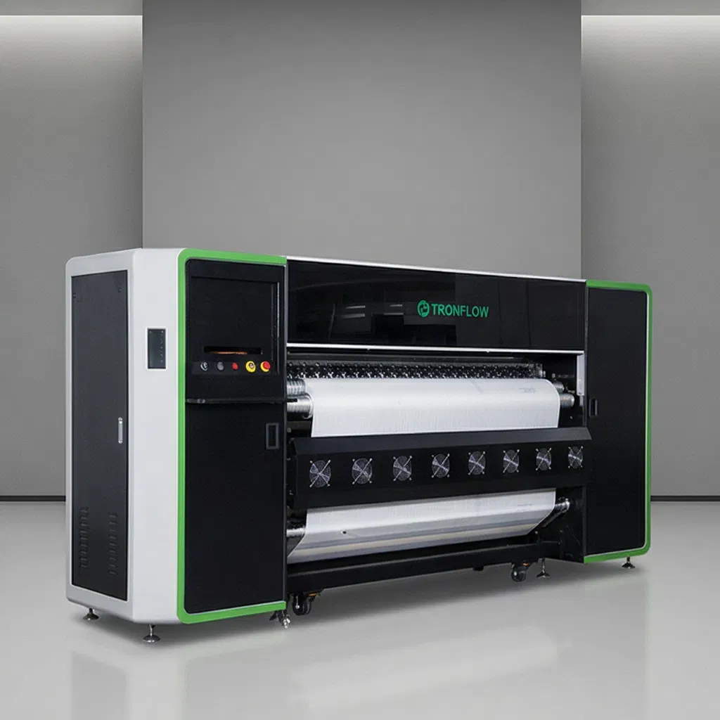 High-Speed Printing Device with 12 I3200 Print Heads for Sublimation