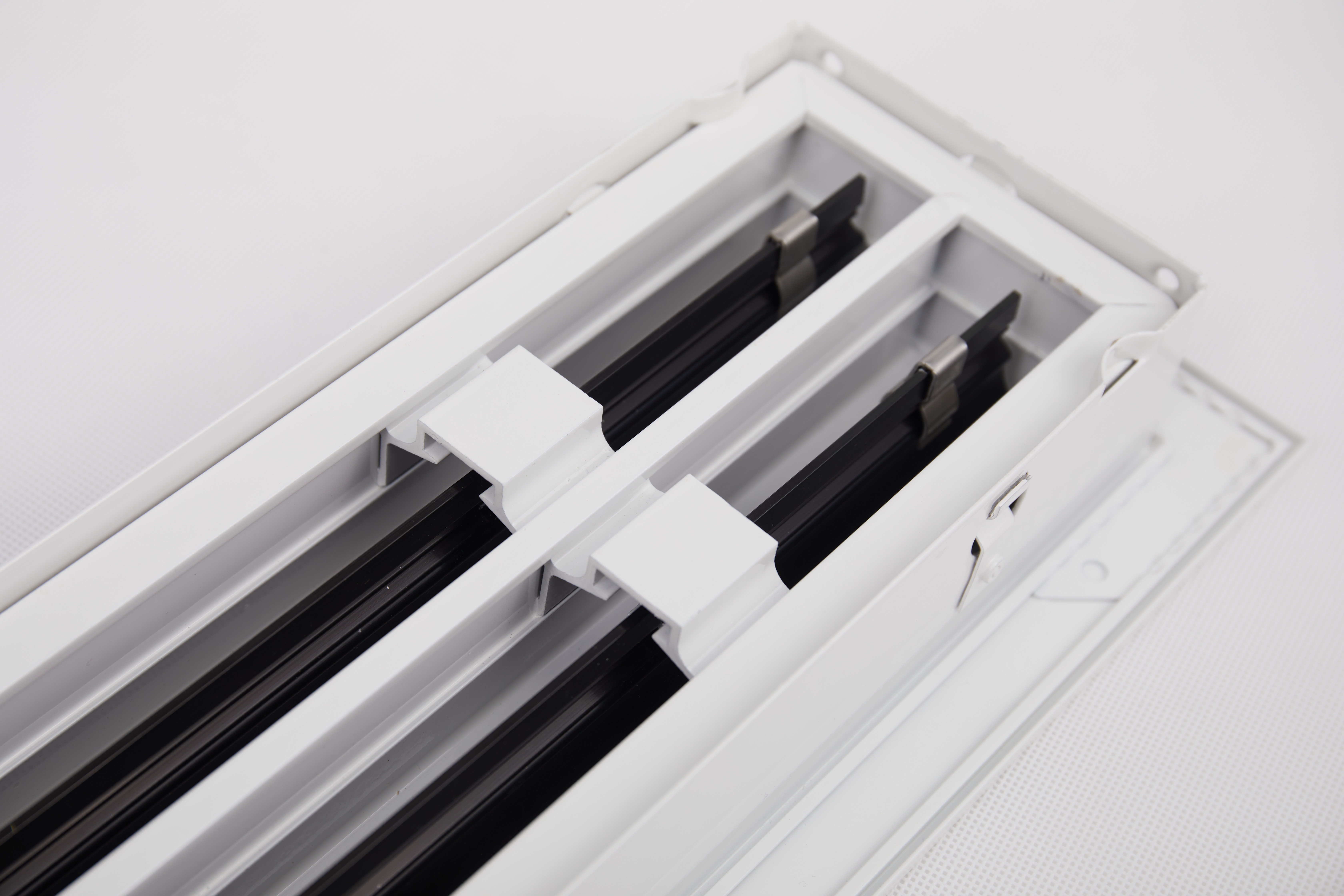 HVAC System Aluminum Linear Slot Diffusers Air Registers With Removable Core