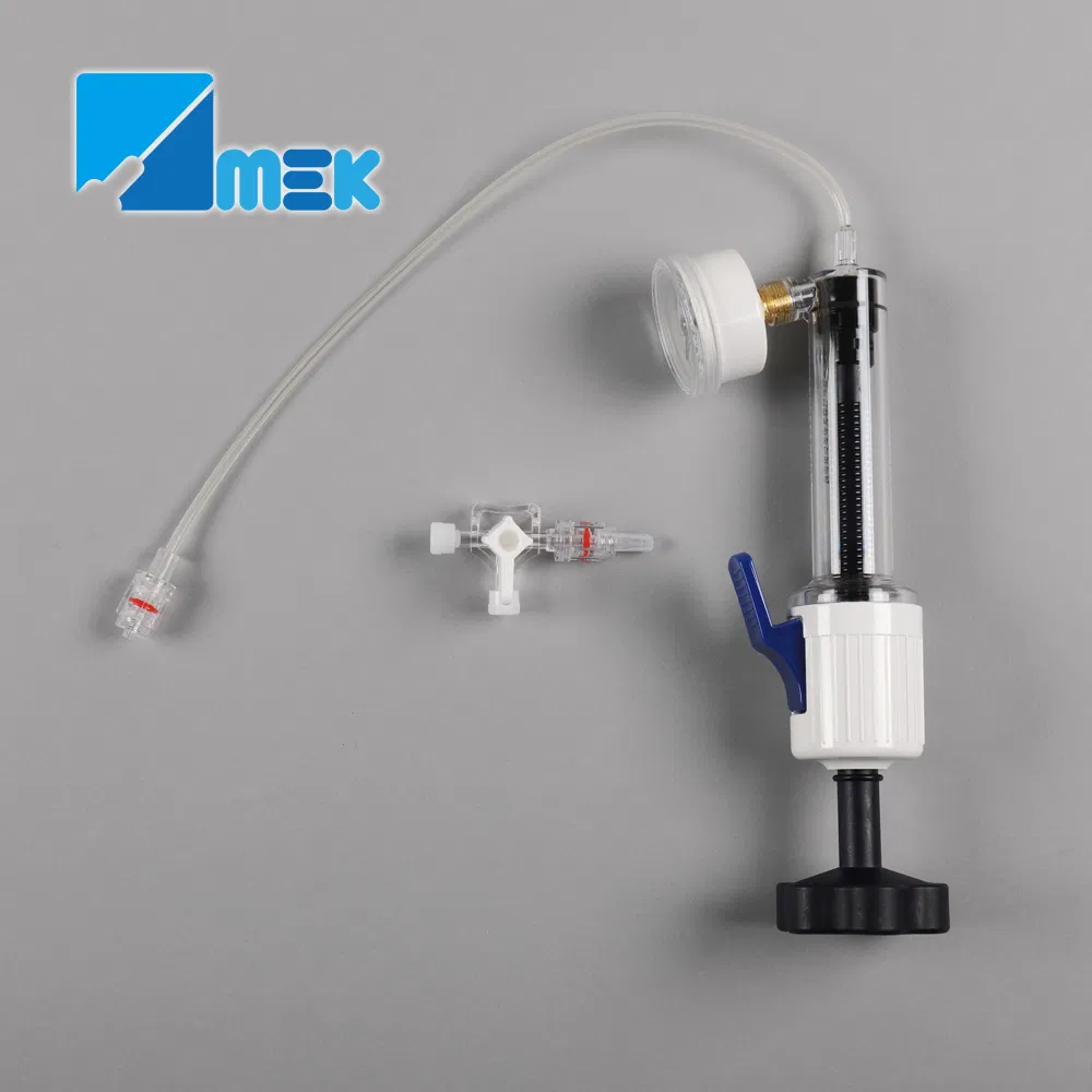 High Pressure Medical Disposable Inflation Device for Balloon CE ISO