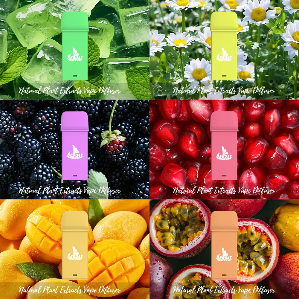 Healthy Botanical Aroma Inhaler 600 Puffs 0% Nicotine Sleek Portable Device