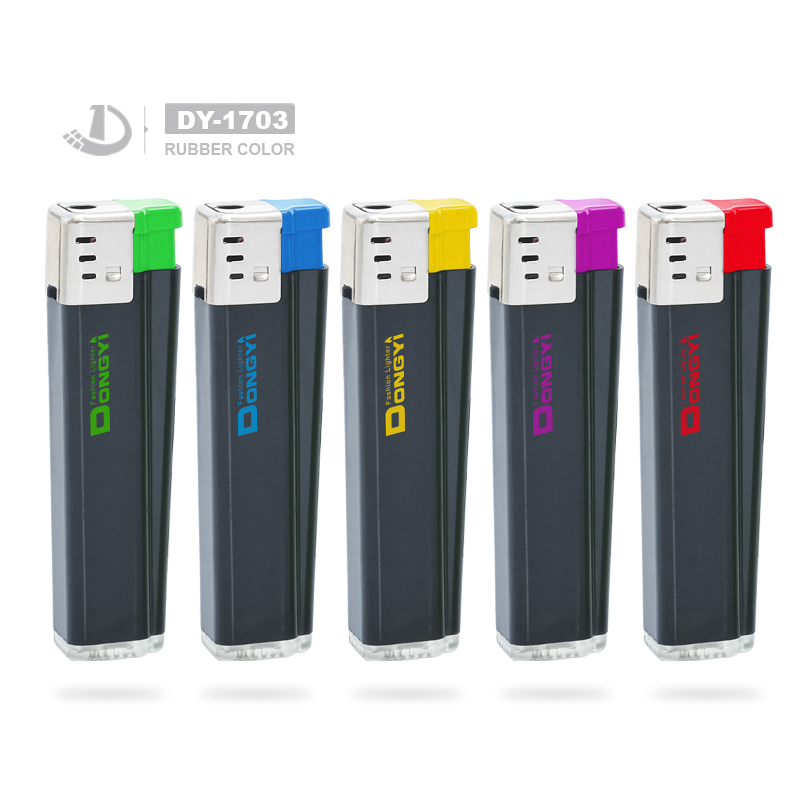 Dongyi ISO9994 Plastic Electronic Cigarette Portable Classic logo Customized Cheap Lighter DY-1703