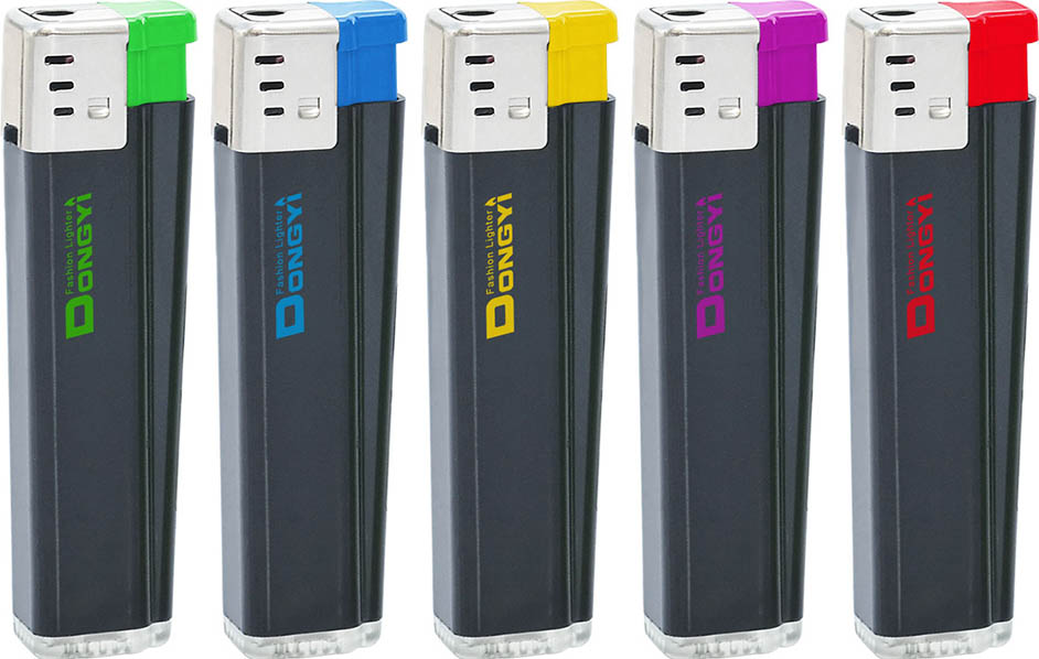 ISO9994 Plastic Electronic Cigarette Portable Classic logo Customized Cheap Lighter DY-1703