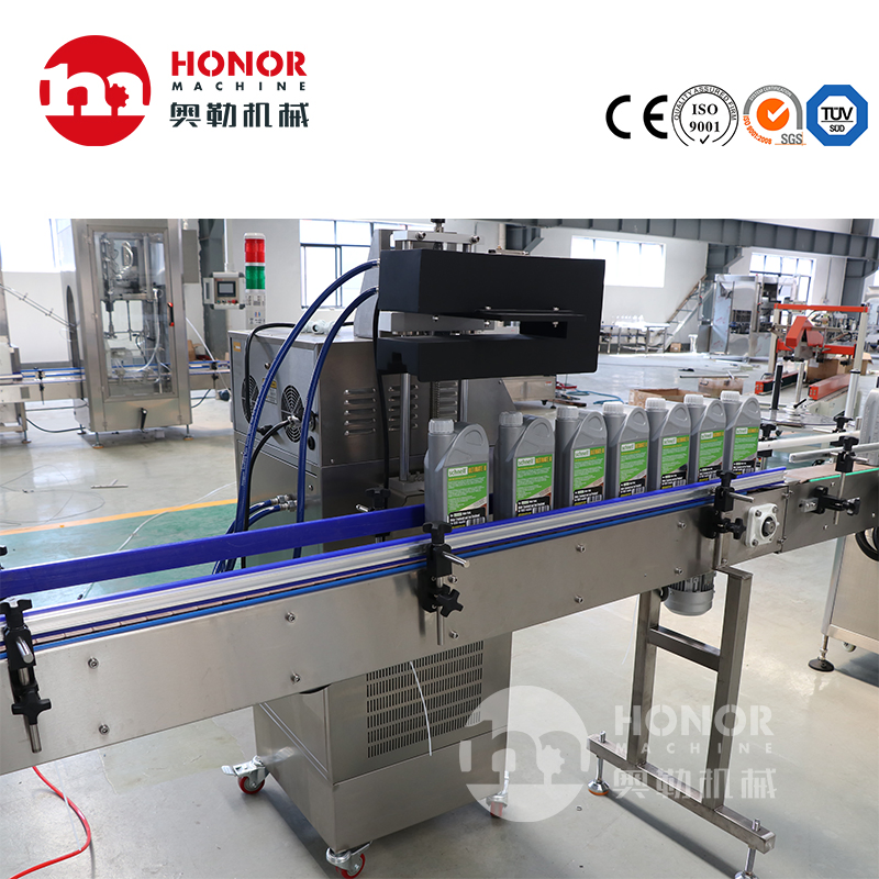 High-Efficiency Capping Device for Sterile Soybean Oil Filling