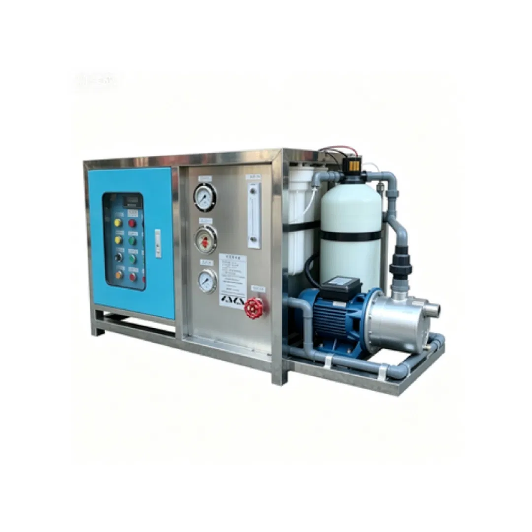 High Efficiency 1-2t Reverse Osmosis Device for Seawater Desalination