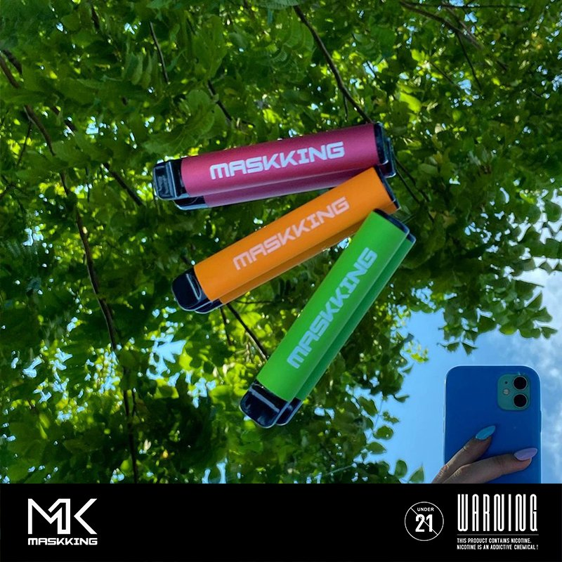 Nicotine Free Disposable Vape Devices Maskking High PRO Zero