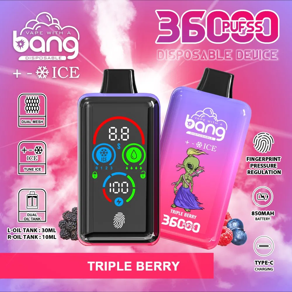 Premium Rechargeable Vape with 36000 Puffs and Touch Control