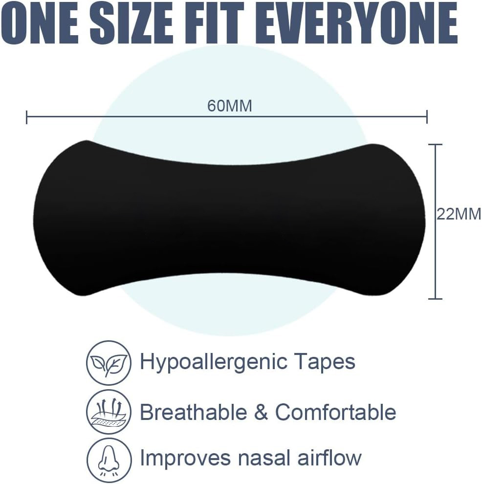 OEM Scent Pain Free Removal Sleep Strips Mouth Tape Extra Strength Snoring Nasal Strips For Nose Breathing