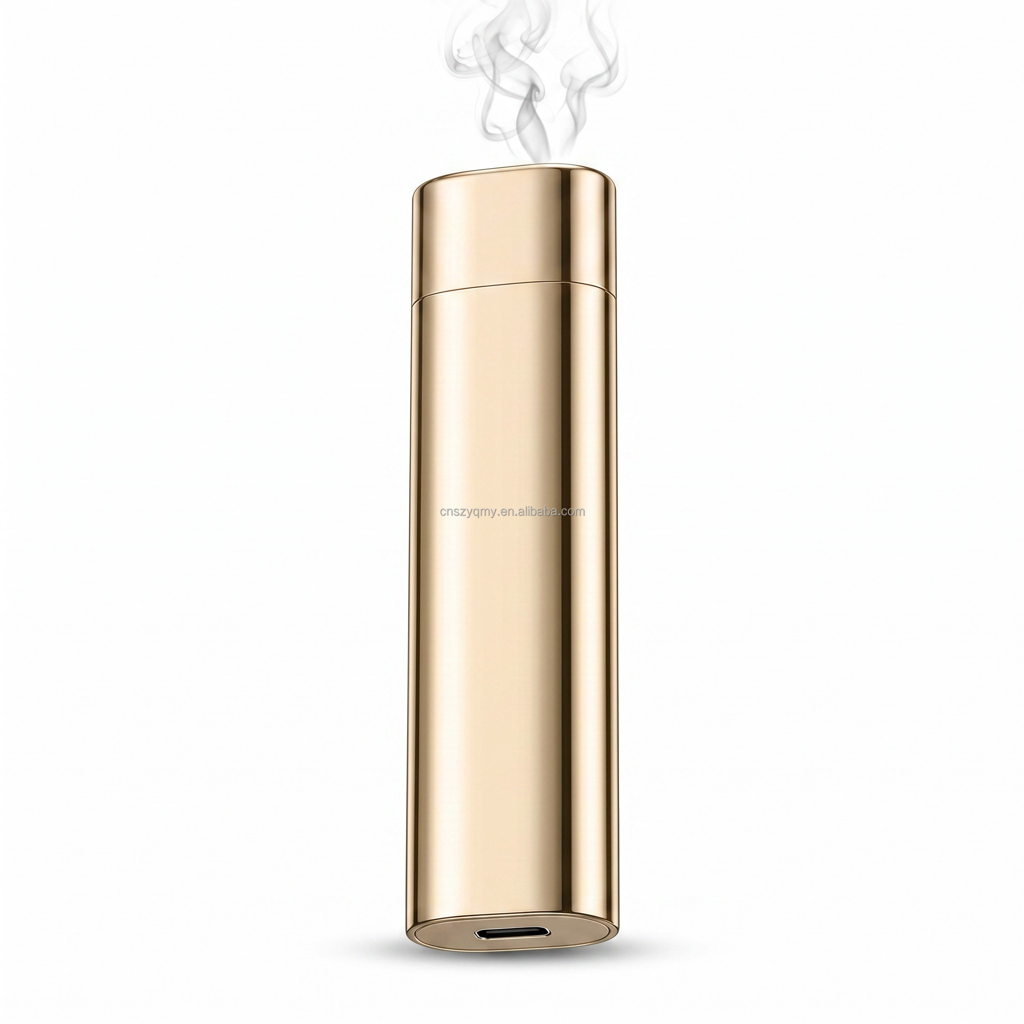 Fashion Cigarette Case With Built In Lighter Wholesale Usb Rechargeable Portable Handheld Atomizer Device