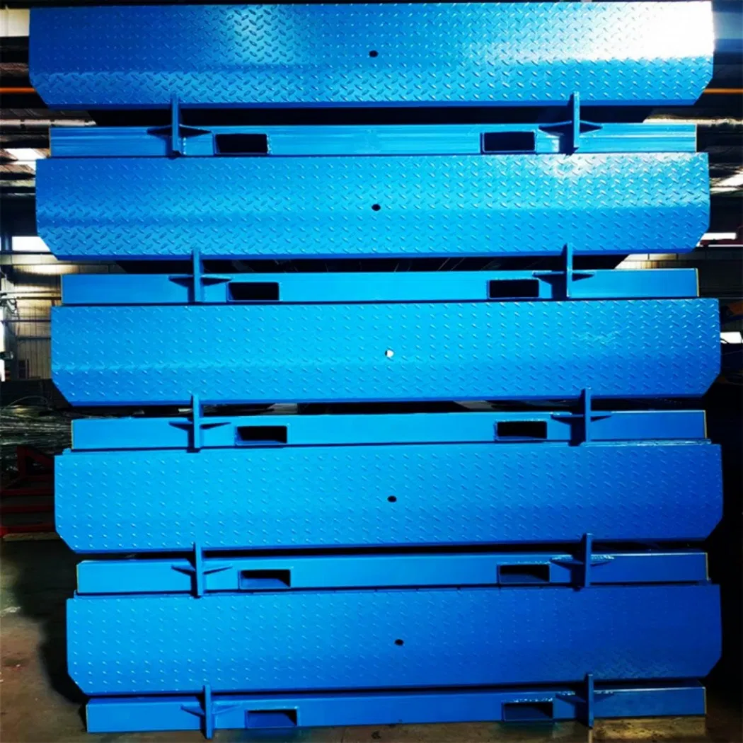 Warehouse Fixed Boarding Bridge Hydraulic Unloading Platform Dock Leveler Container Transition Plate