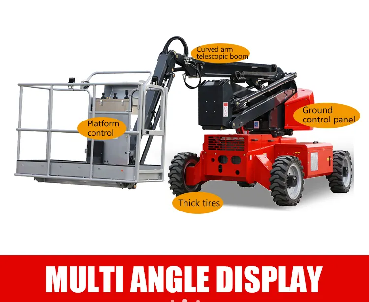 Hydraulic Towable Cherry Picker Display