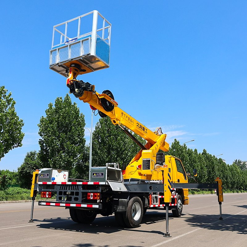 Customized OEM 30.5m 360 Degree Rotation Hydraulic Telescopic Aerial Work Platform Truck